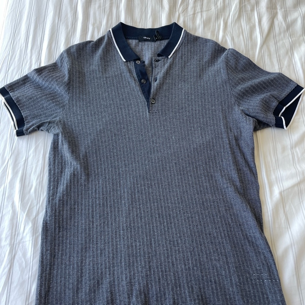 Men's Blue Polo Shirt